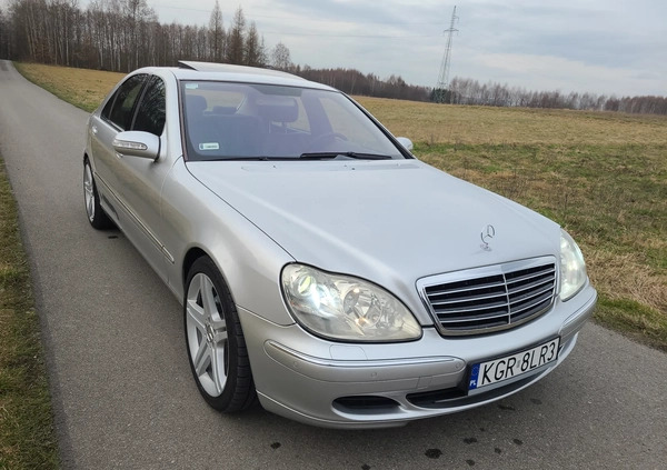 Mercedes-Benz Klasa S cena 34900 przebieg: 210000, rok produkcji 2004 z Nowa Dęba małe 466